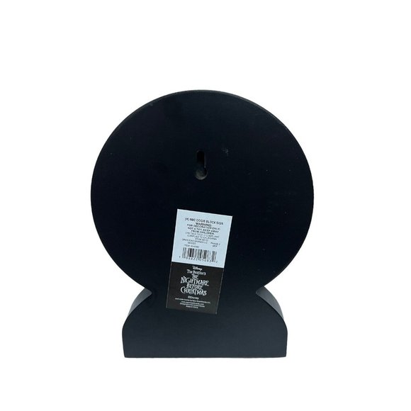 Nightmare Before Christmas Table Top WOOD Sign Let's Boogie Down Oogie Moon - Picture 4 of 4